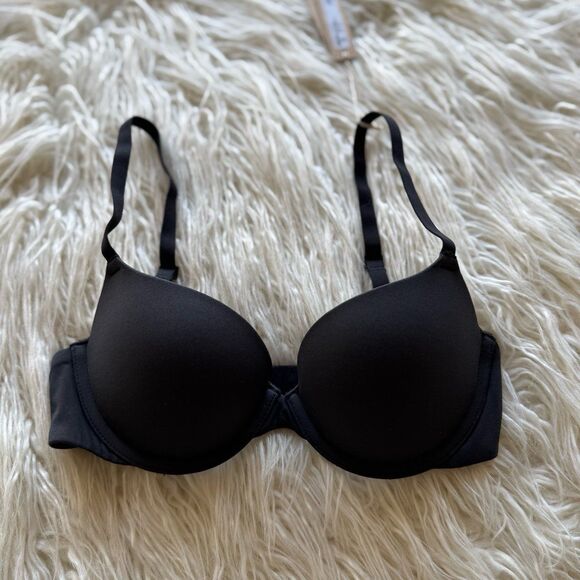Skims Fits Everybody Push up Bra Onyx Size 30B - Picture 4 of 9